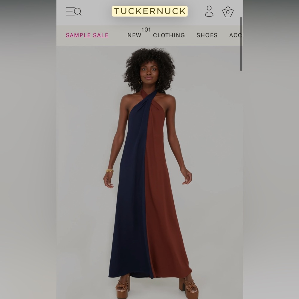 Tuckernuck Twisted Mocha Damore Dress